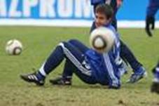 Gavranovic hatte Spaß beim Training mit Ivan Rakitic. |Copyright: firo sportphoto