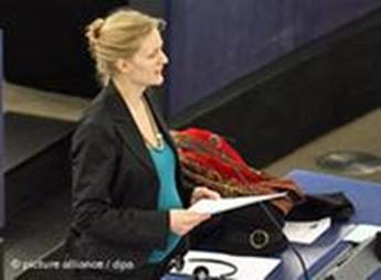 Description: Franziska Brantner, zastupnica zelenih u Europskom parlamentu 